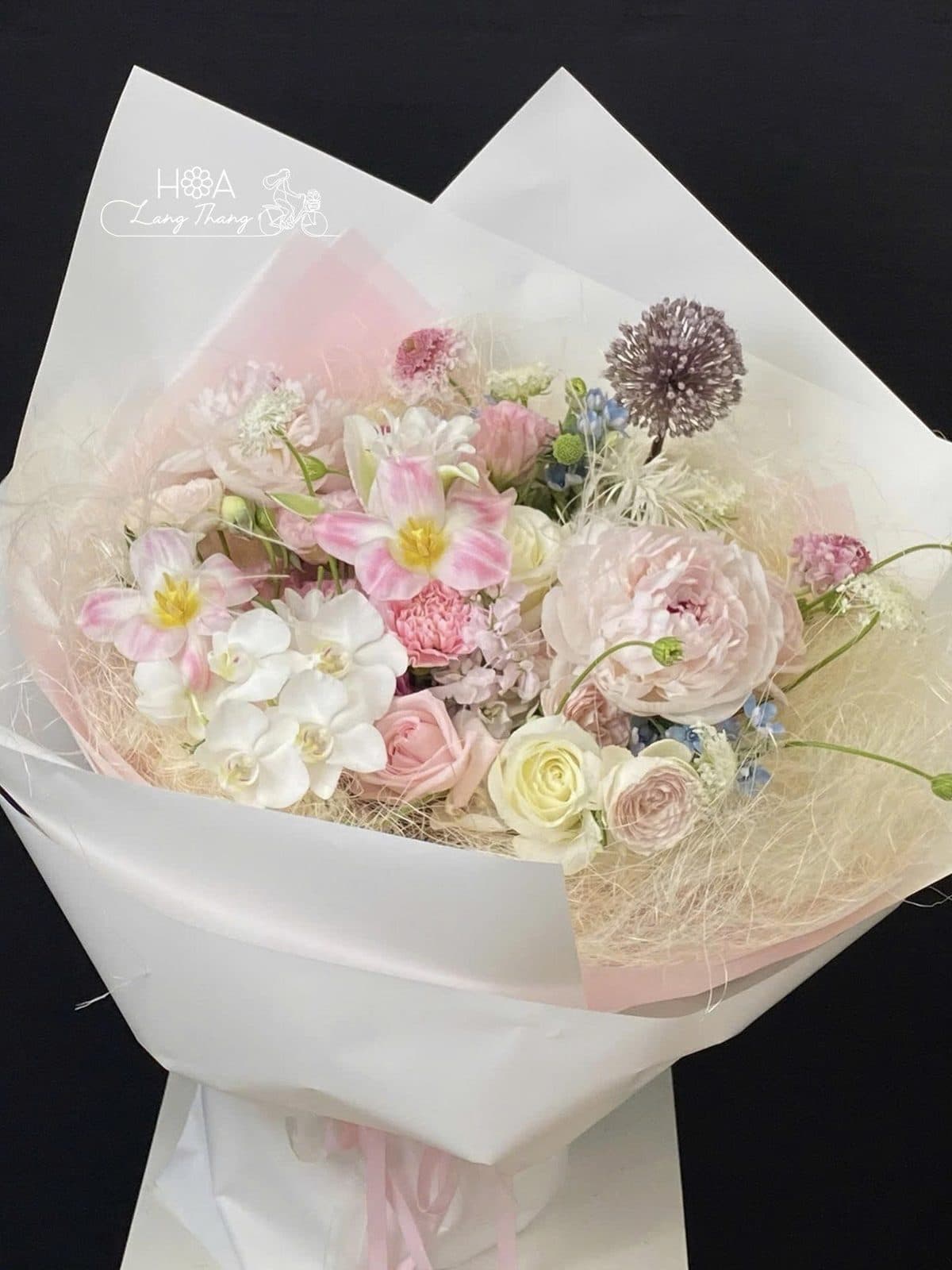 Mix hồng phớt trắng - Ảnh 1