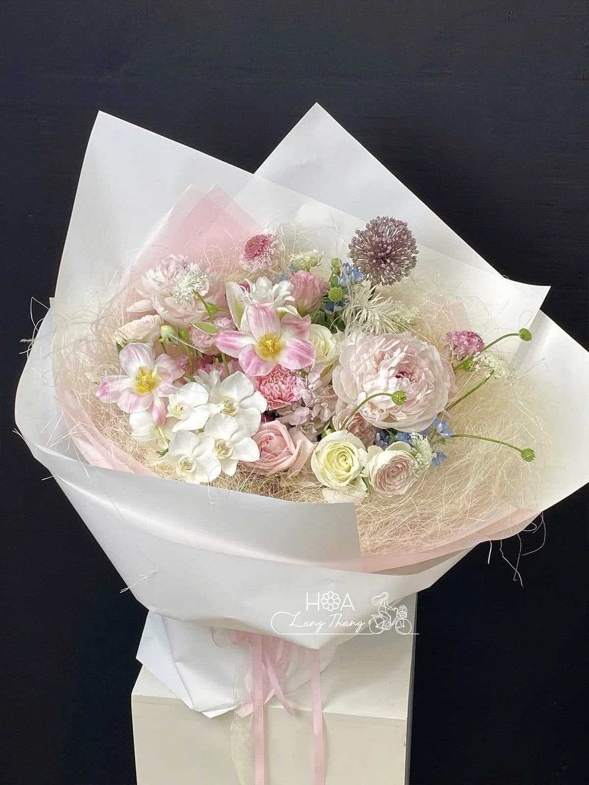 Mix hồng phớt trắng - Thumbnail 2