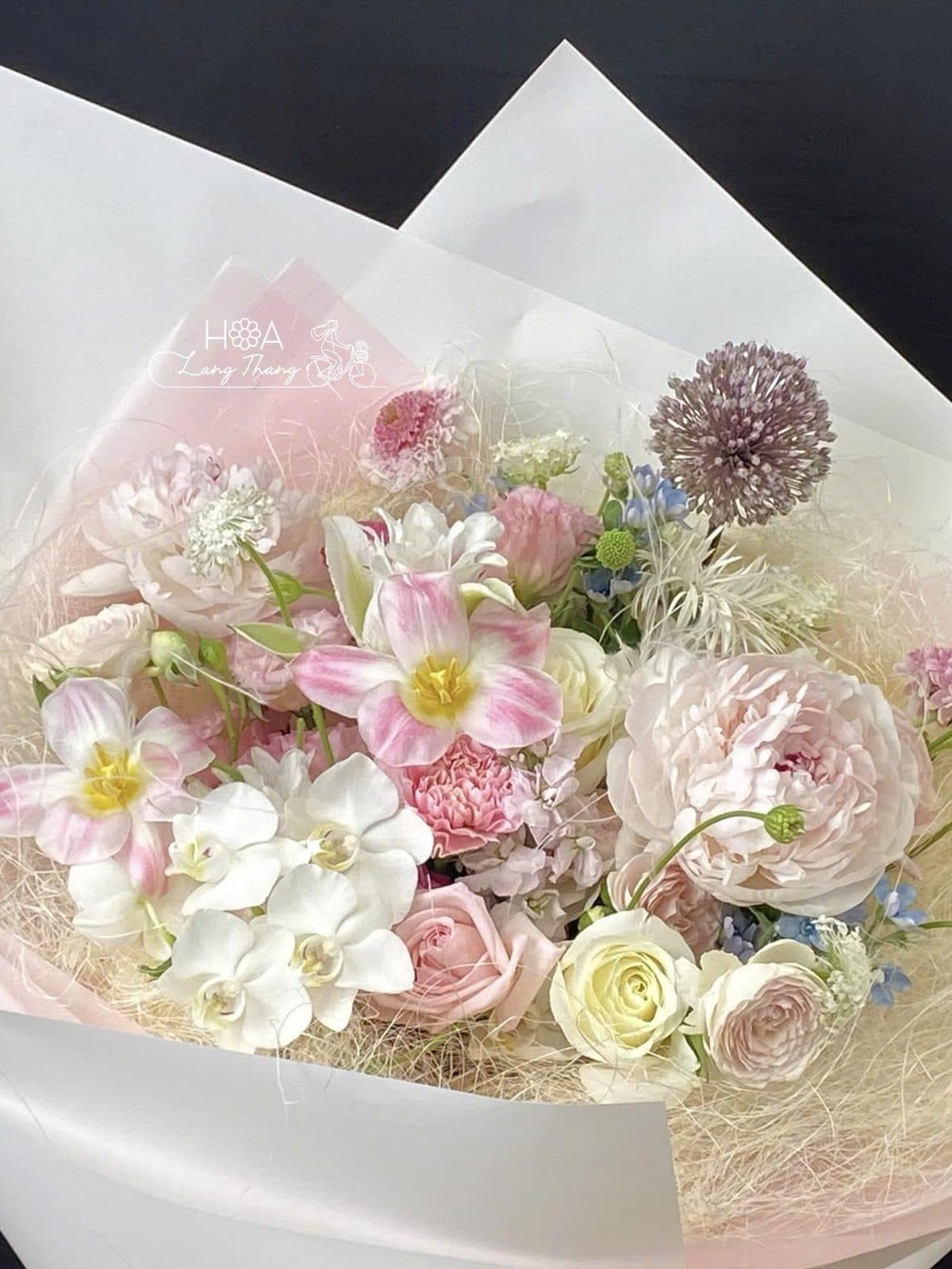 Mix hồng phớt trắng - Thumbnail 3