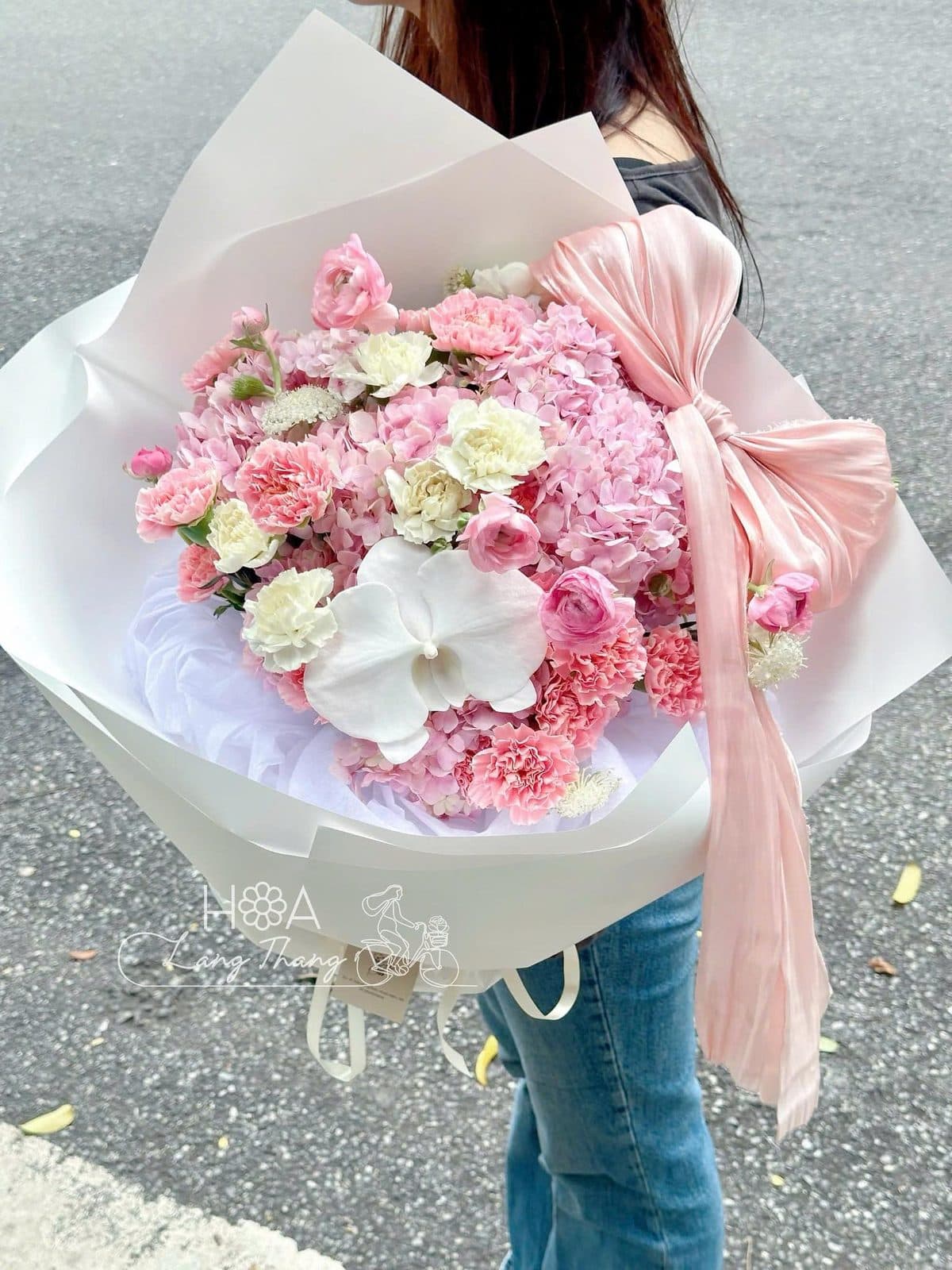 Bó to mix nơ vải - Ảnh 1