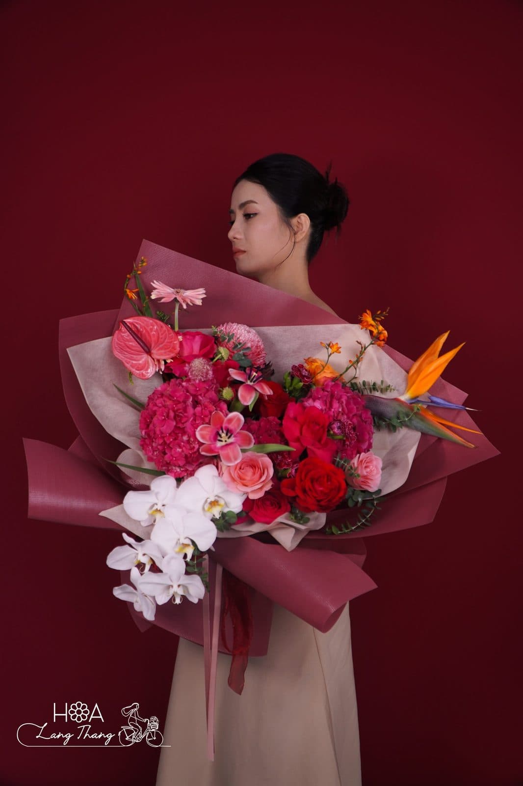 Tú cầu mix rednaomi lan hồ điệp - Thumbnail 2