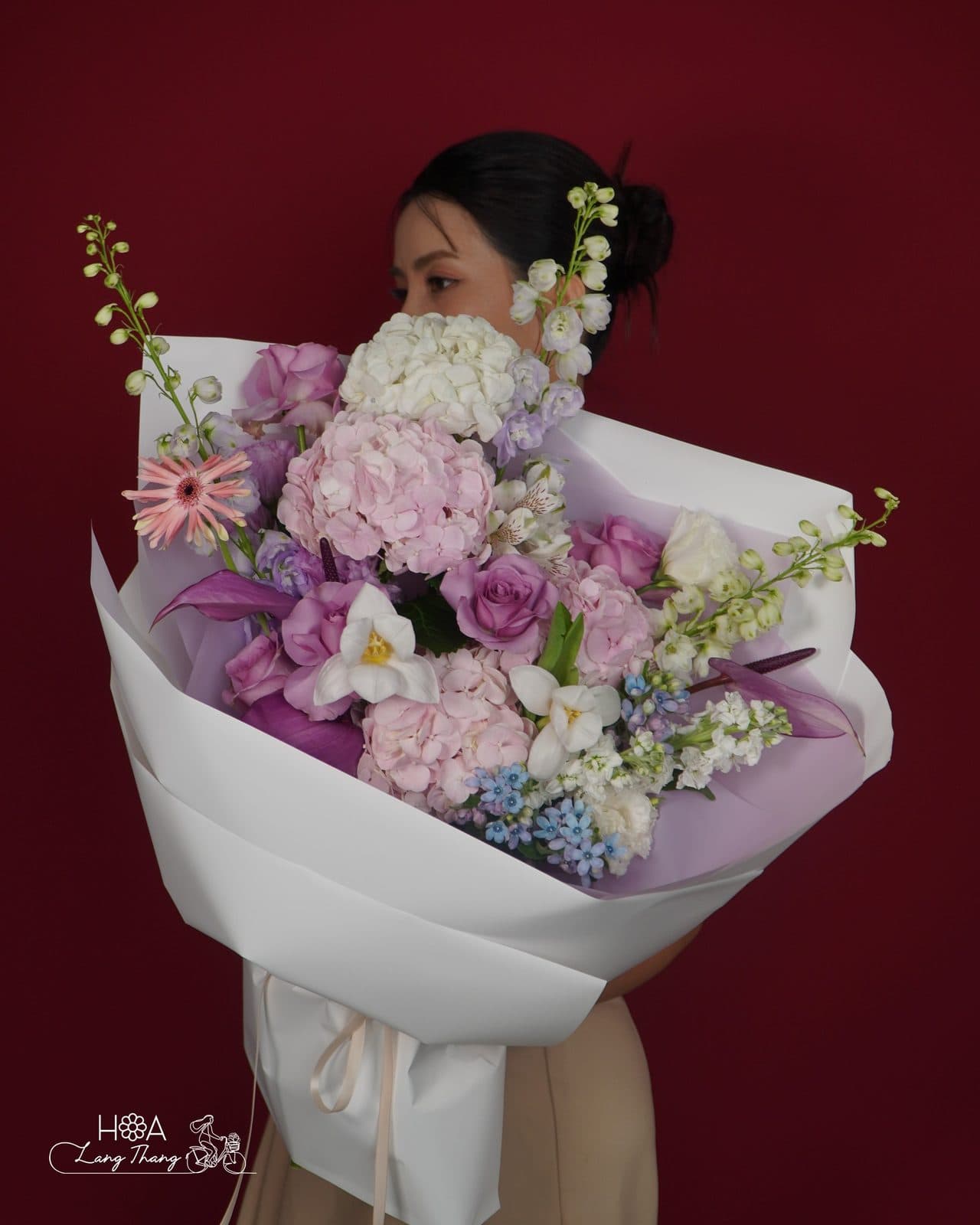 Trắng tím mix - Ảnh 1