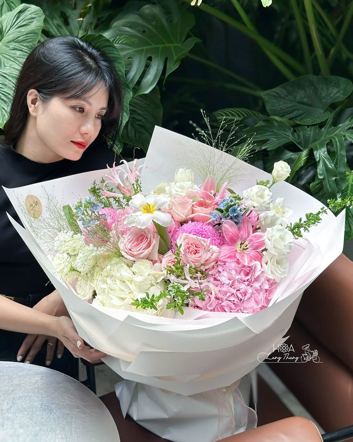 Bó hoa mix - Ảnh 1