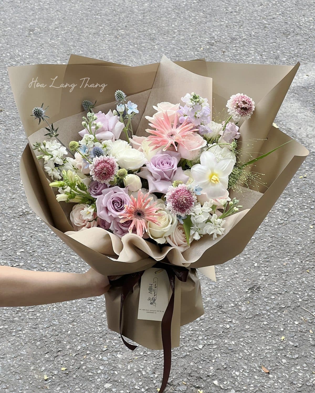 Bó hồng mix - Ảnh 1