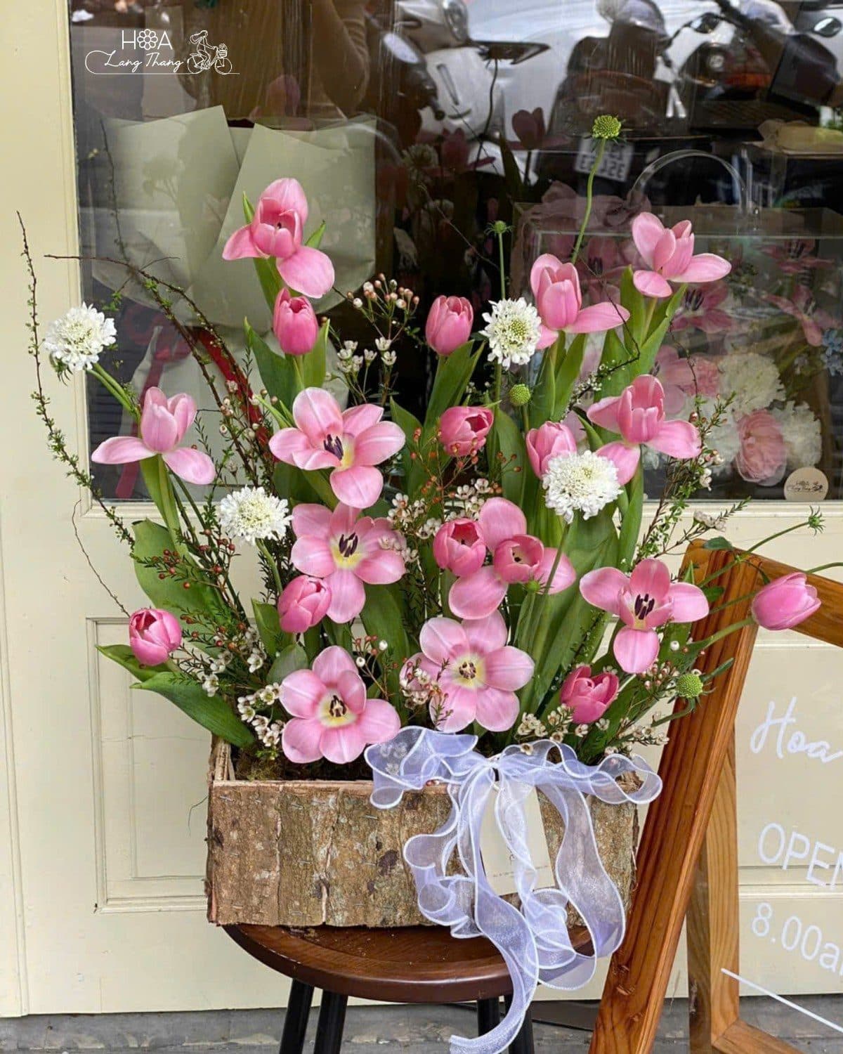 Box gỗ tulip mix - Thumbnail 2