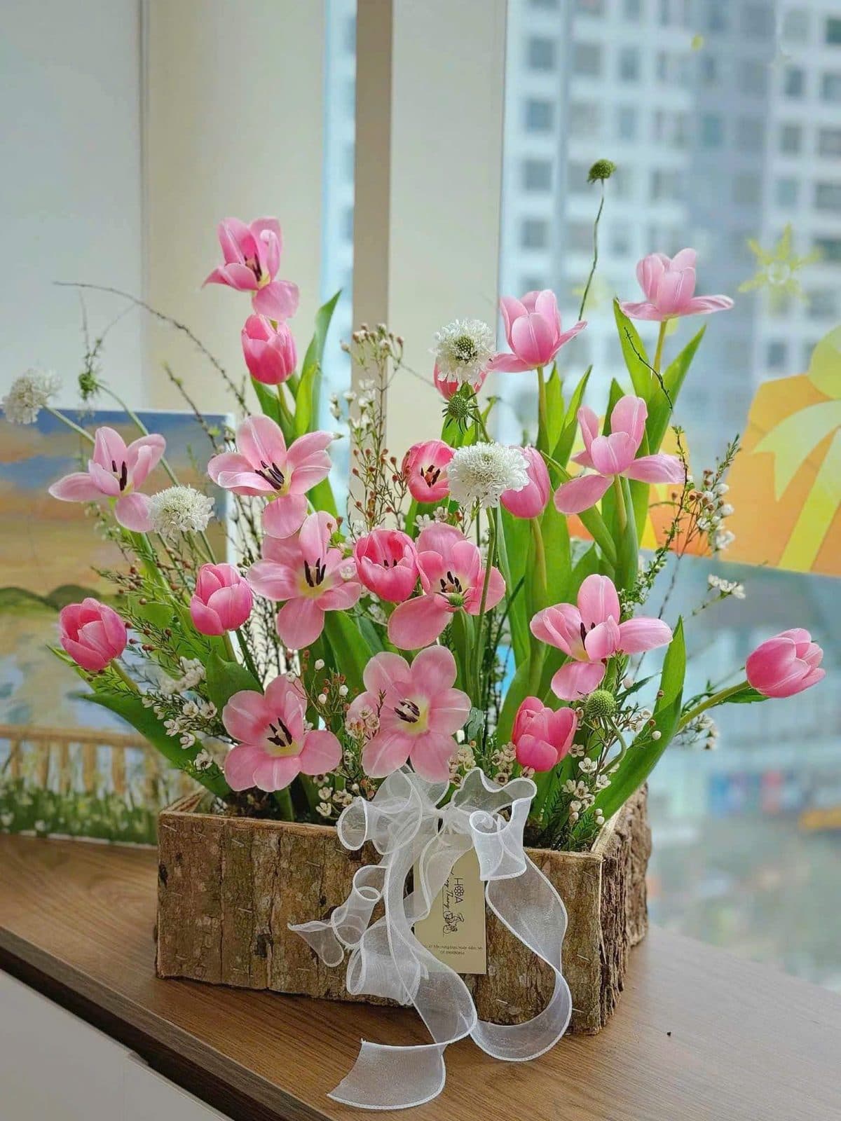 Box gỗ tulip mix - Thumbnail 3