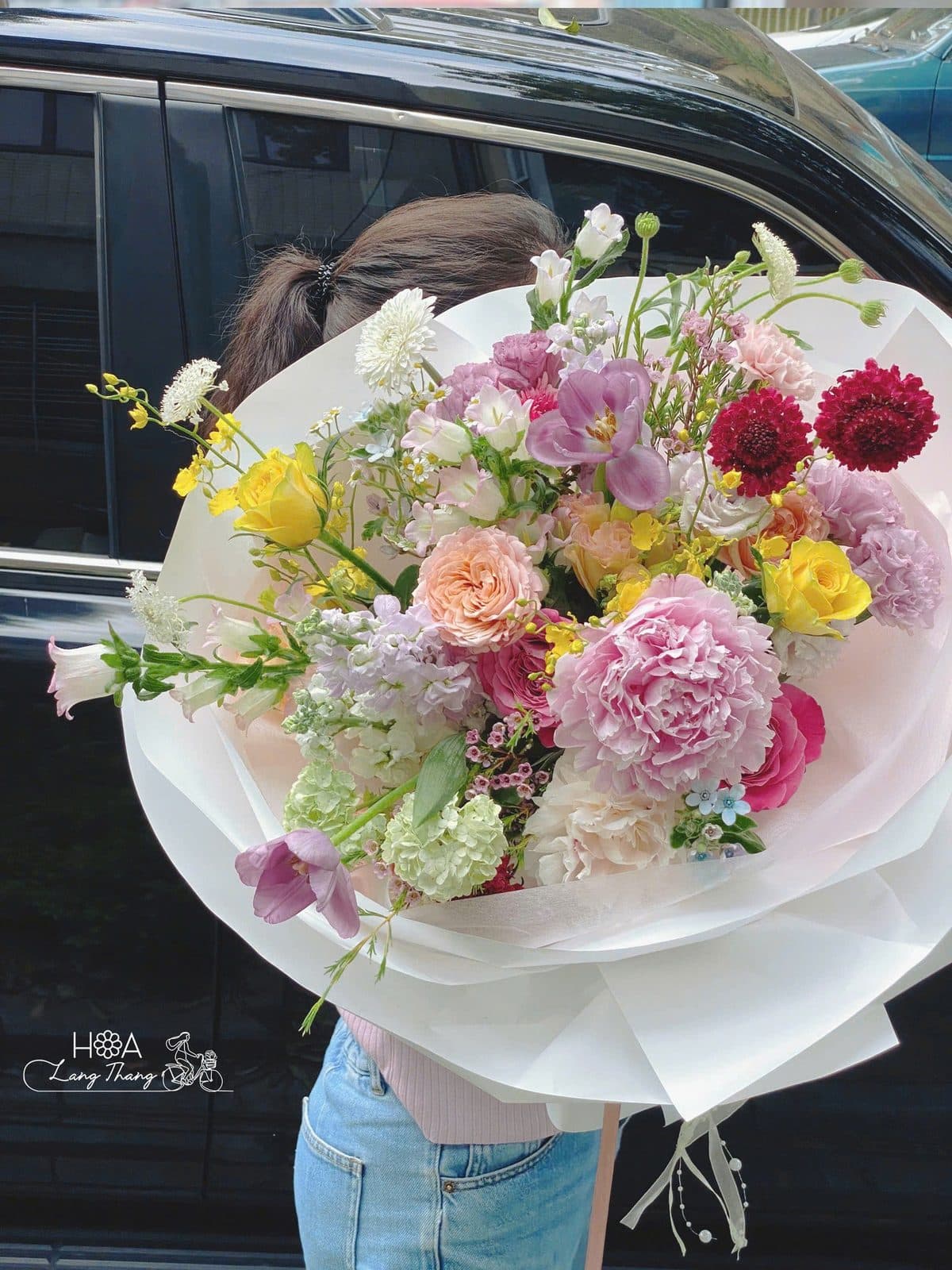 Bó mix nhiều màu - Ảnh 1