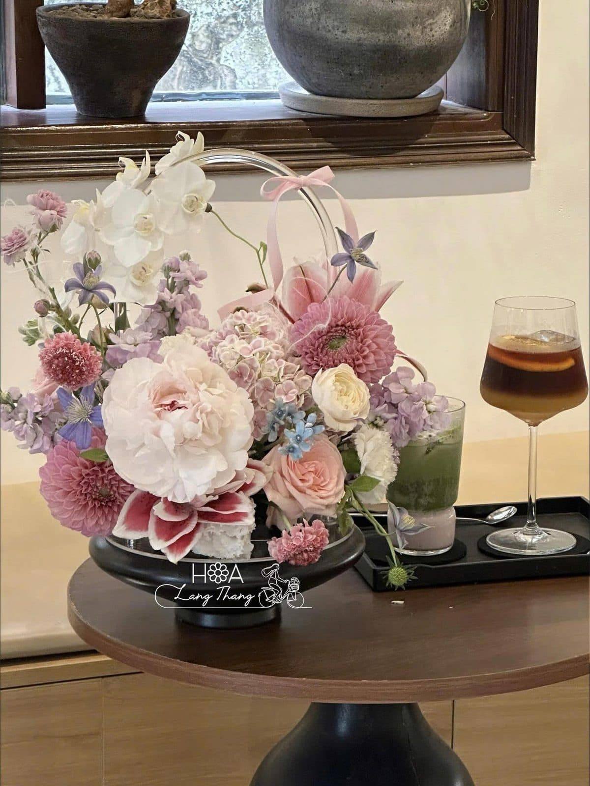 Xách tay 4 mặt mix peony - Thumbnail 2