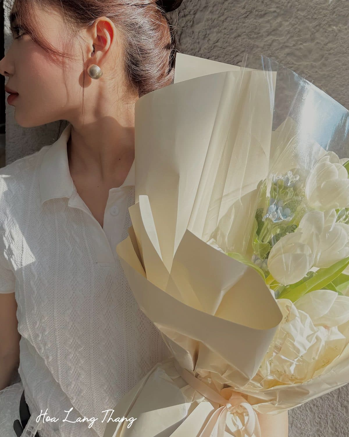 Tulip trắng - Thumbnail 3