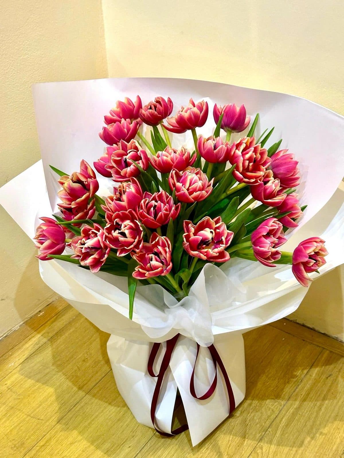 Tulip cánh kép 30 bông - Ảnh 1