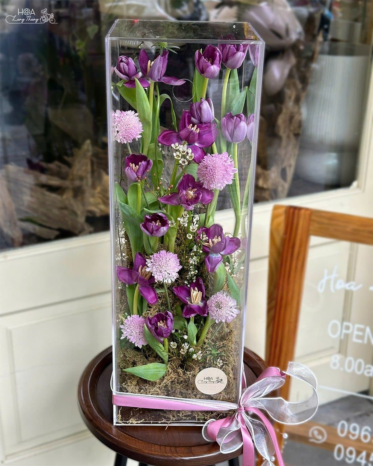 Chứ nhật tulip tím - Ảnh 1