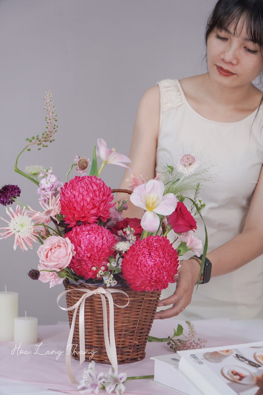 Lẵng hoa bé - Thumbnail 2