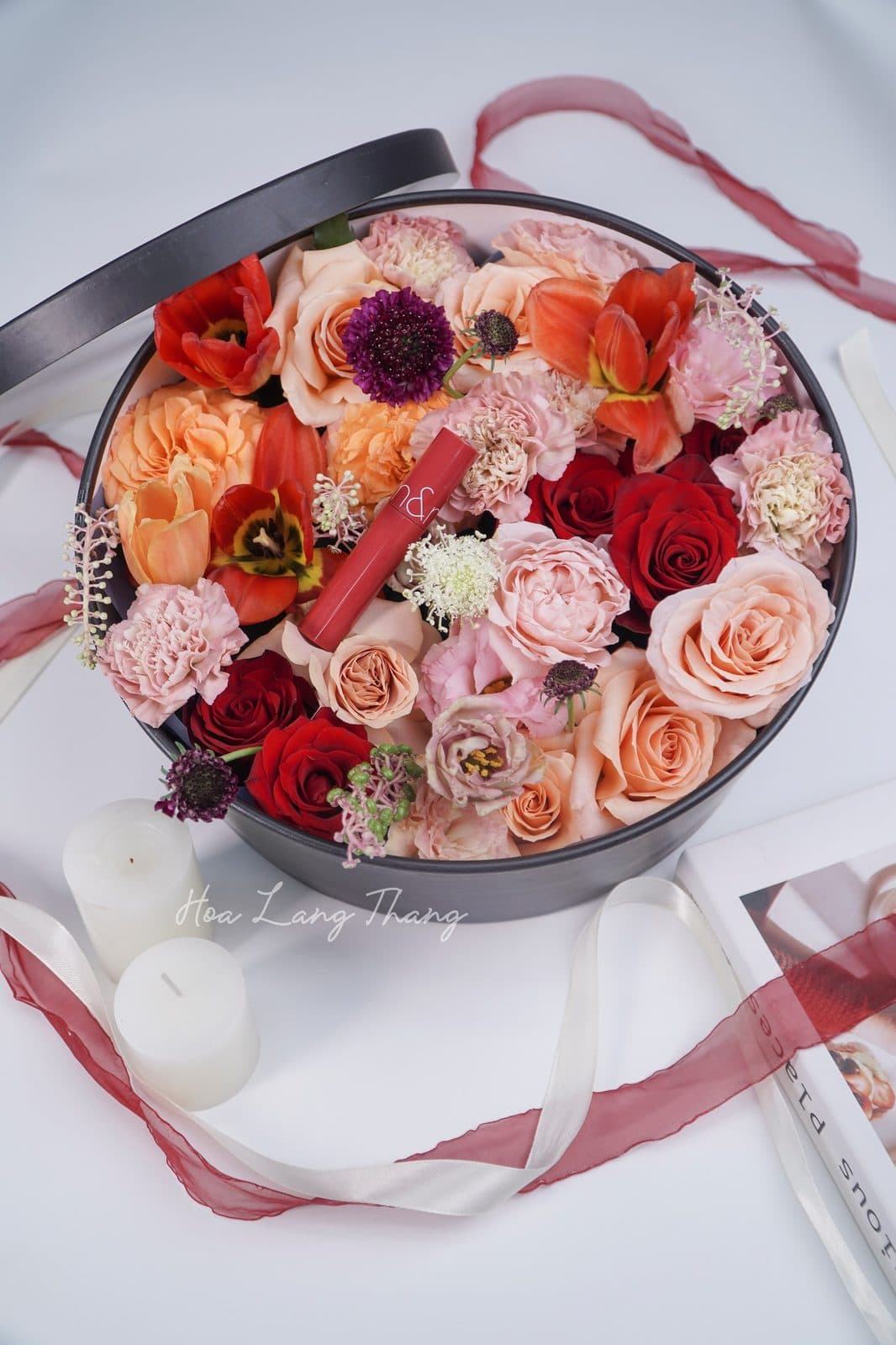 Box hoa để quà - Ảnh 1