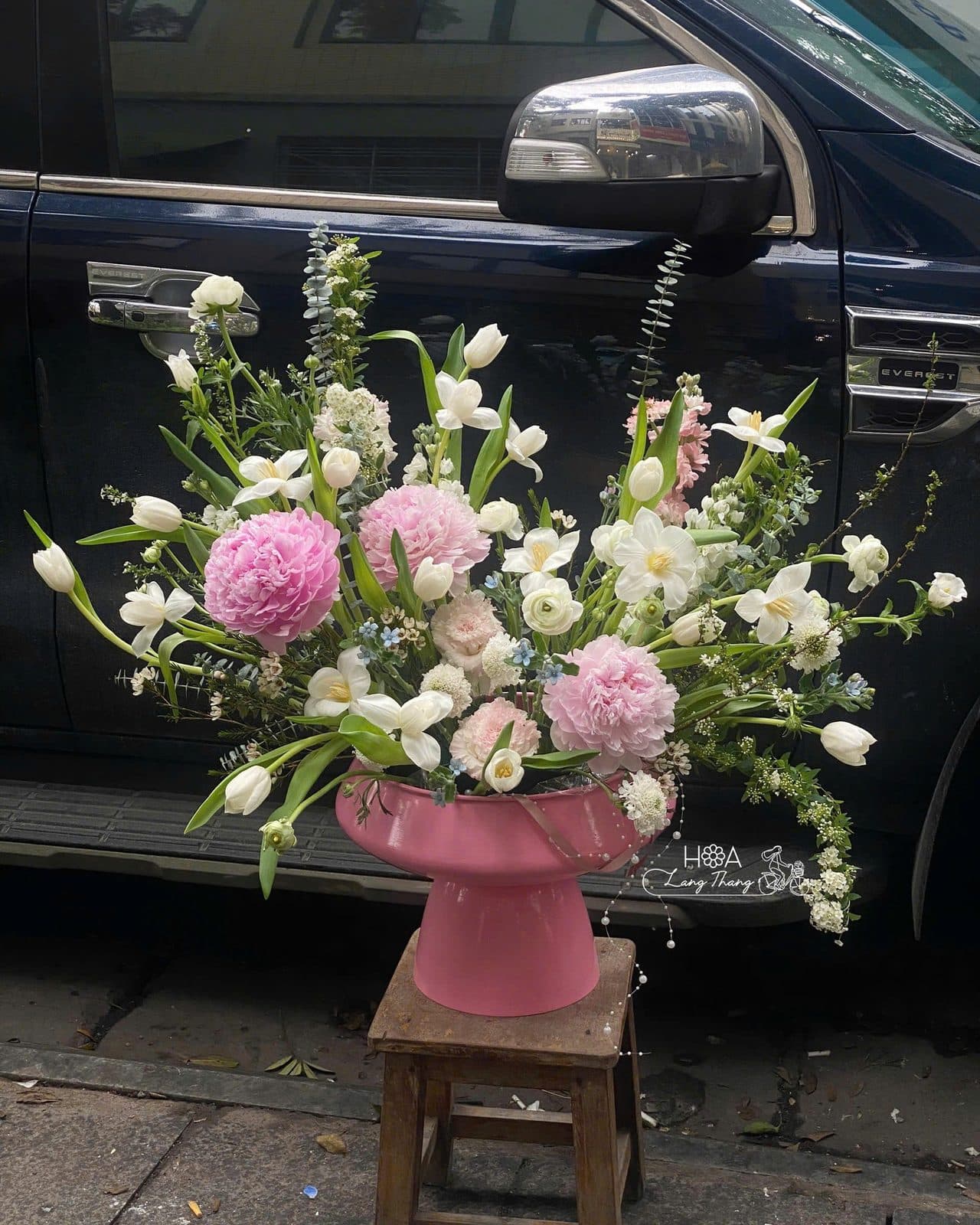 Binh tulip Ha lan mix Peony - Ảnh 1
