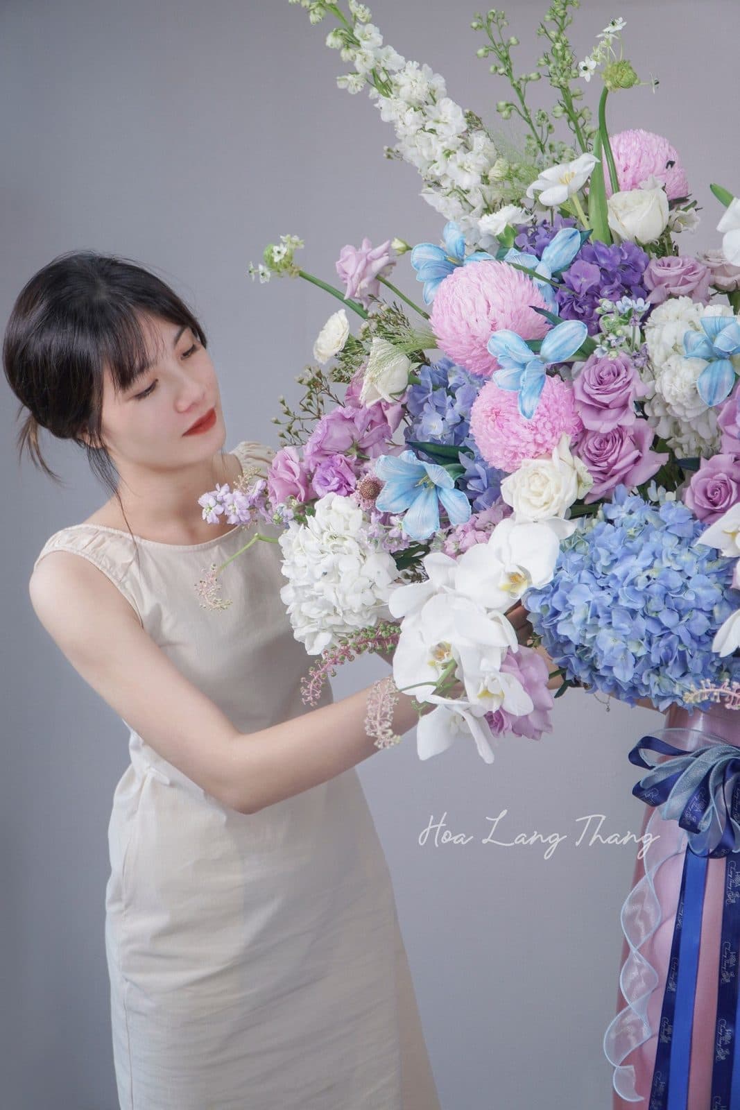 Bình hồng tím sz to - Thumbnail 3