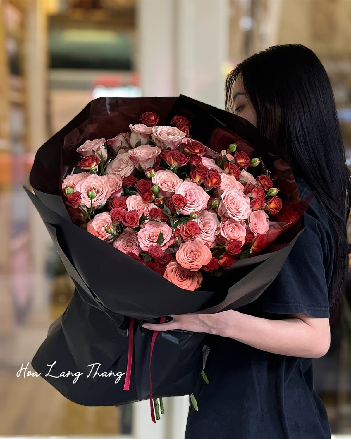 Hồng Capu mix hồng chùm - Ảnh 1