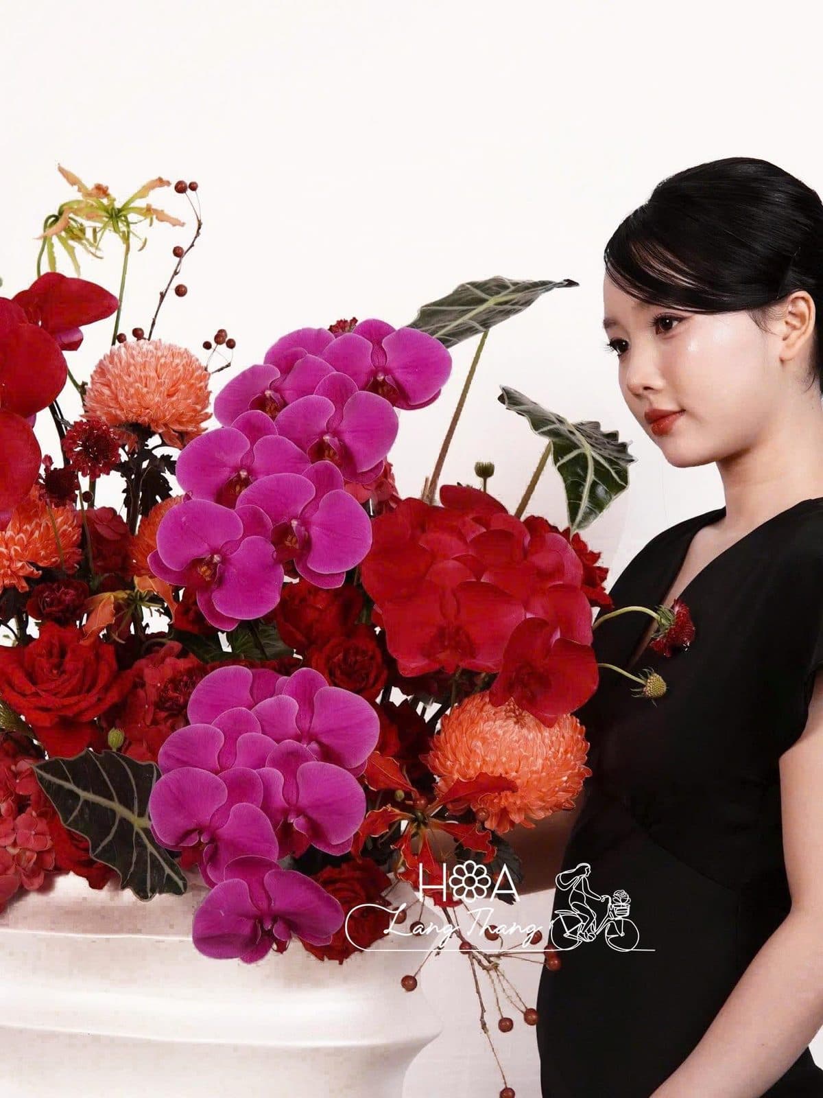 Bình lan hồ điệp mix - Thumbnail 2
