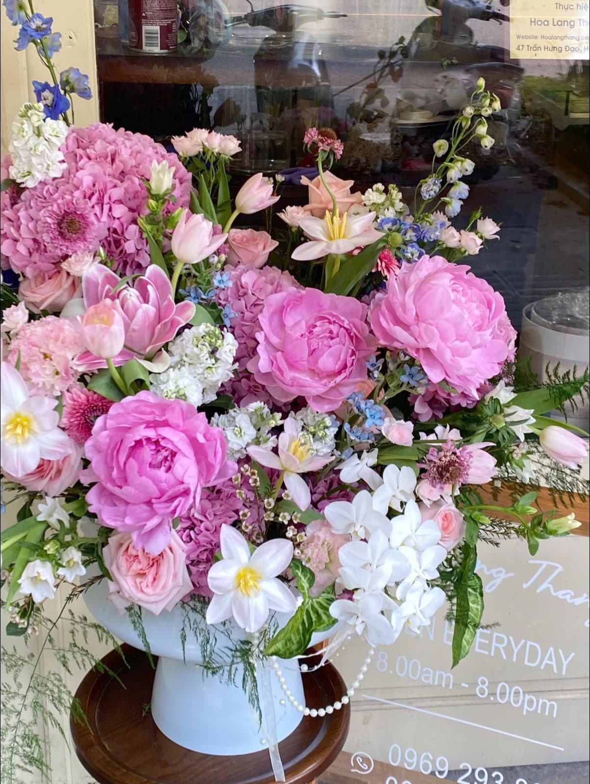 Bình hoa mix peony - Thumbnail 4