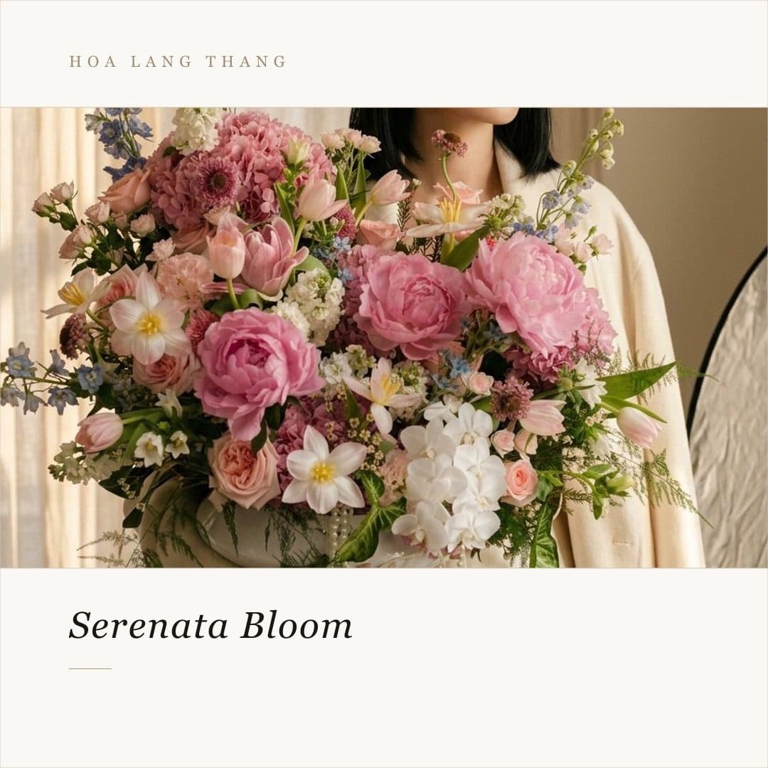 Bình hoa mix peony - Thumbnail 6
