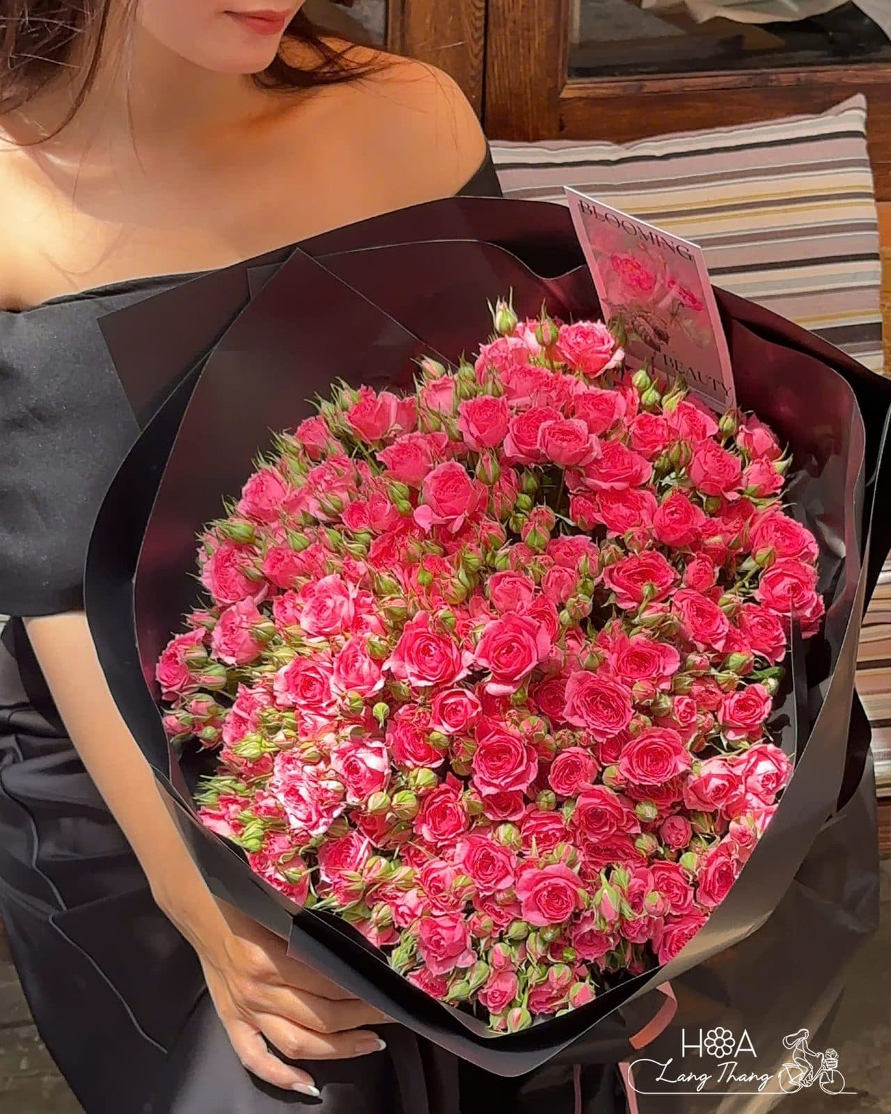 Hồng chùm sz M - Ảnh 1