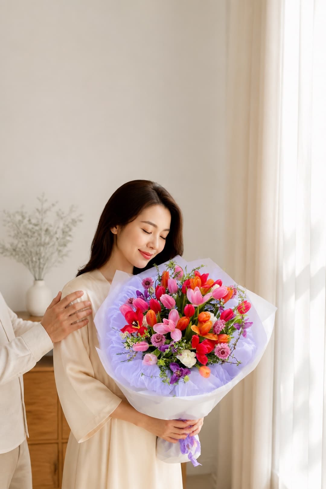Hoa tặng Vợ