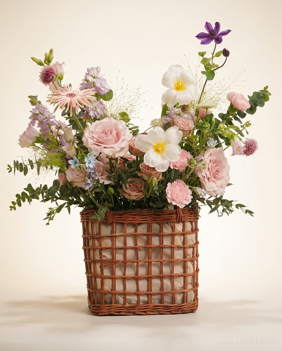 Fleur Douce Basket - Ảnh 1